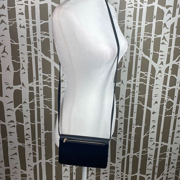 a new day Black Faux Leather & Faux Snake Crossbody Wallet Bag - Picture 4 of 12